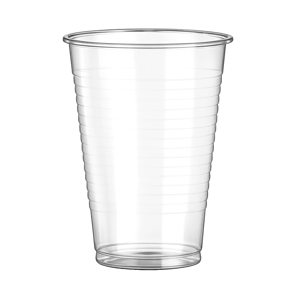 DISPOSABLE GLASS TRANSPARENT