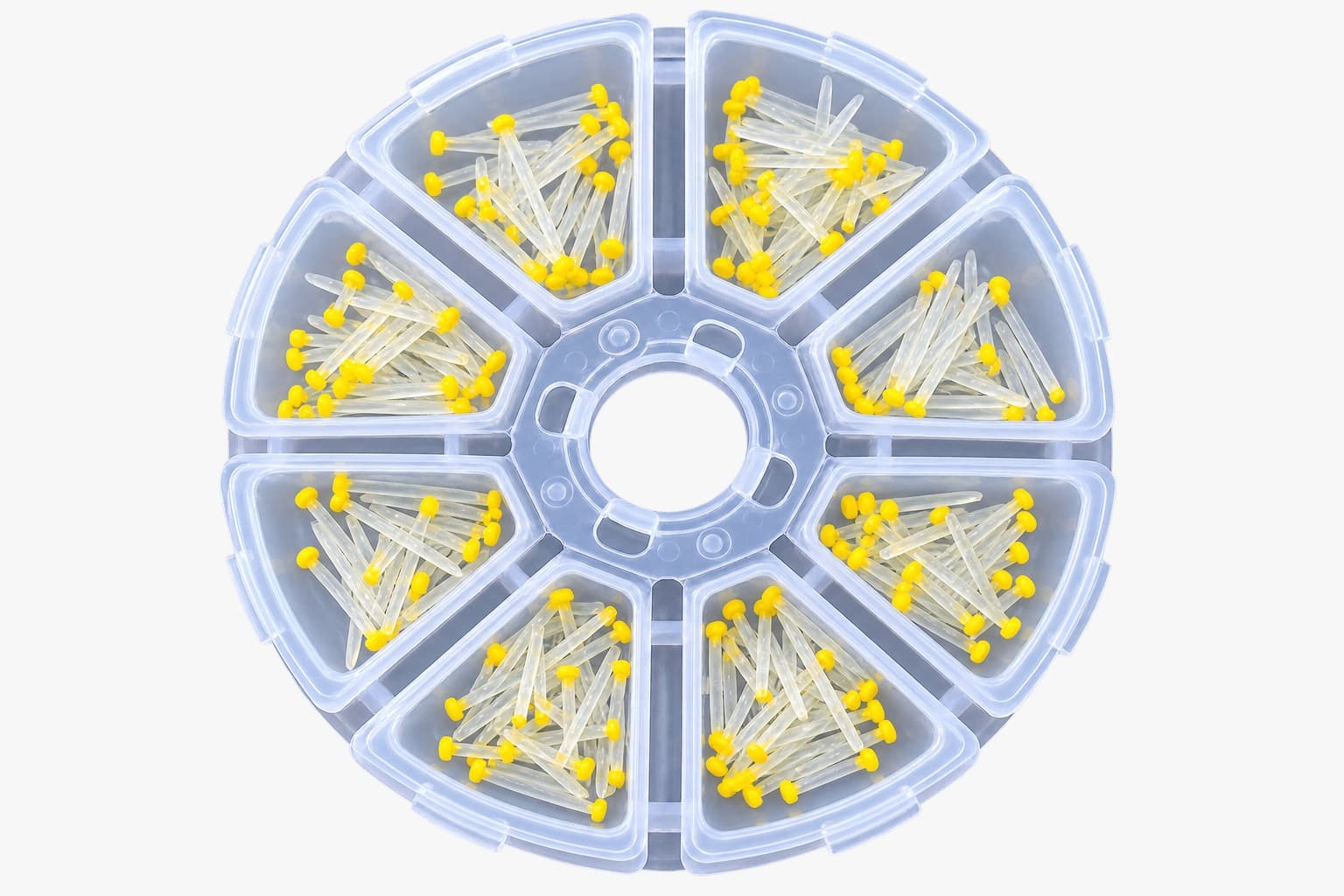 Dental Glass Fiber Post Kit with Drills (Pack of 200)